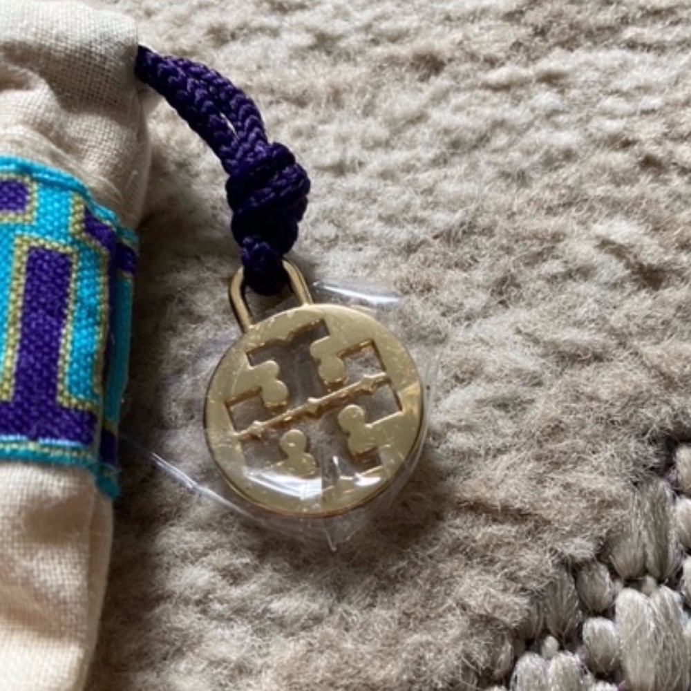 Bundle Of Tory Burch Canvas Drawstring Dust Bag &… - image 2